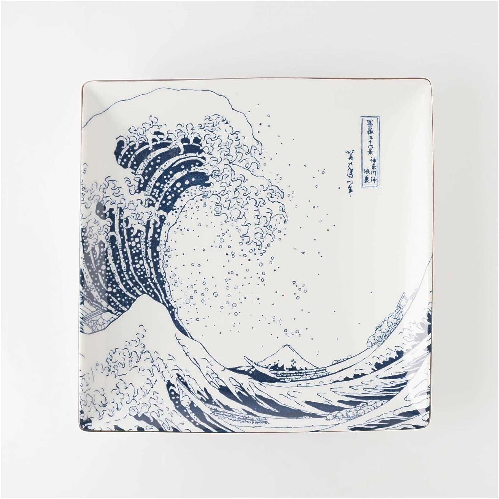 The Great Wave Mino Ware Porcelain Tableware Set - ZenwareCrafts