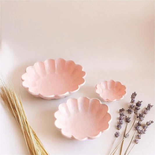 Kaneko Kohyo Rinka Handmade Bowl - Pink - ZenwareCrafts