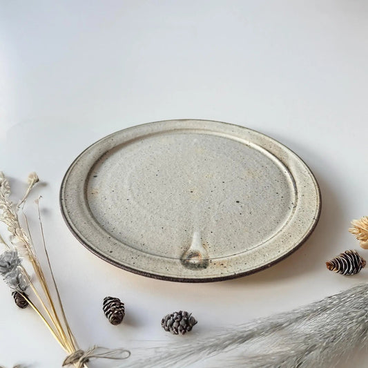 Kohiki Handmade Plate by Takashi Sogo - [Limited Qty] - ZenwareCrafts