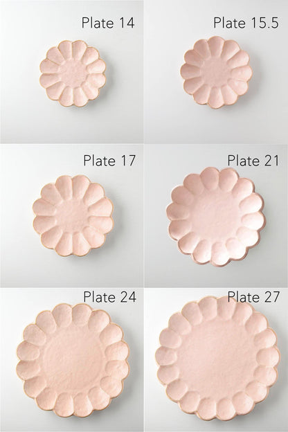 Kaneko Kohyo Rinka Handmade Dinnerware Collection - Pink - ZenwareCrafts