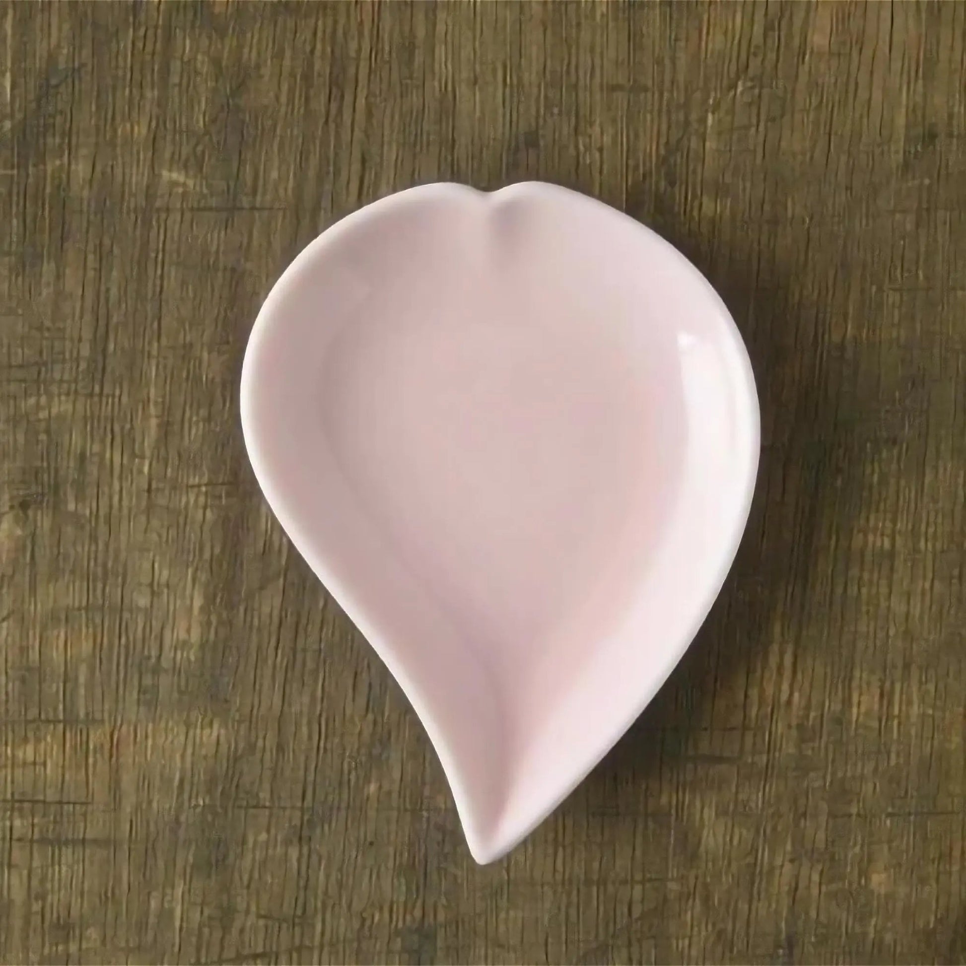 Cherry Blossom Porcelain Petal Plate Set - White/Pink - ZenwareCrafts