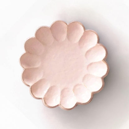 Kaneko Kohyo Rinka Handmade Plate - Pink - ZenwareCrafts
