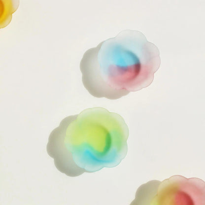Sakura Sake Glass/Side Dish Collection - Multi Color Cherry Blossom - ZenwareCrafts