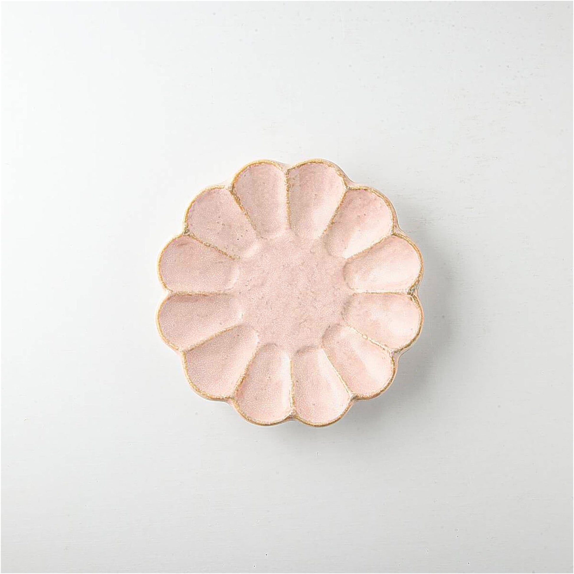 Kaneko Kohyo Rinka Handmade Plate - Pink - ZenwareCrafts