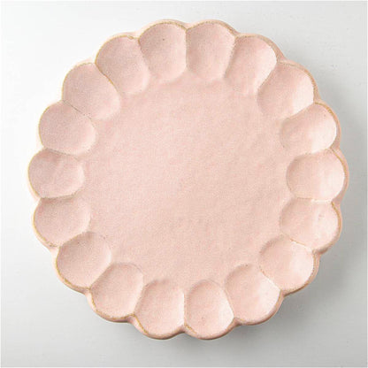 Kaneko Kohyo Rinka Handmade Plate Set - Pink - ZenwareCrafts