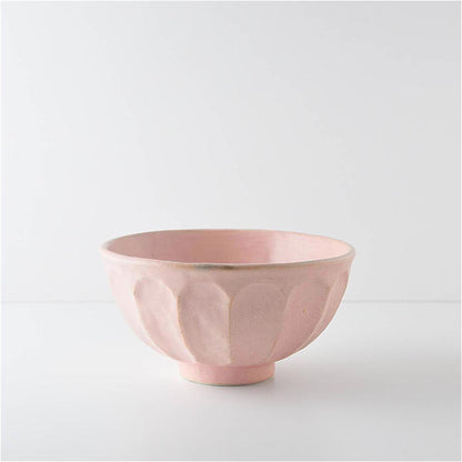 Kaneko Kohyo Rinka Handmade Soup Bowl - Pink - ZenwareCrafts