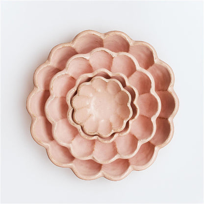 Kaneko Kohyo Rinka Handmade Bowl Set - Pink - ZenwareCrafts