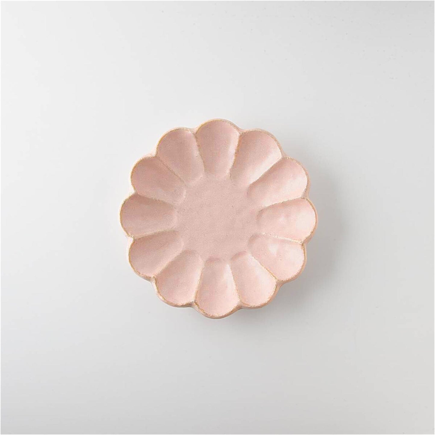Kaneko Kohyo Rinka Handmade Plate - Pink - ZenwareCrafts