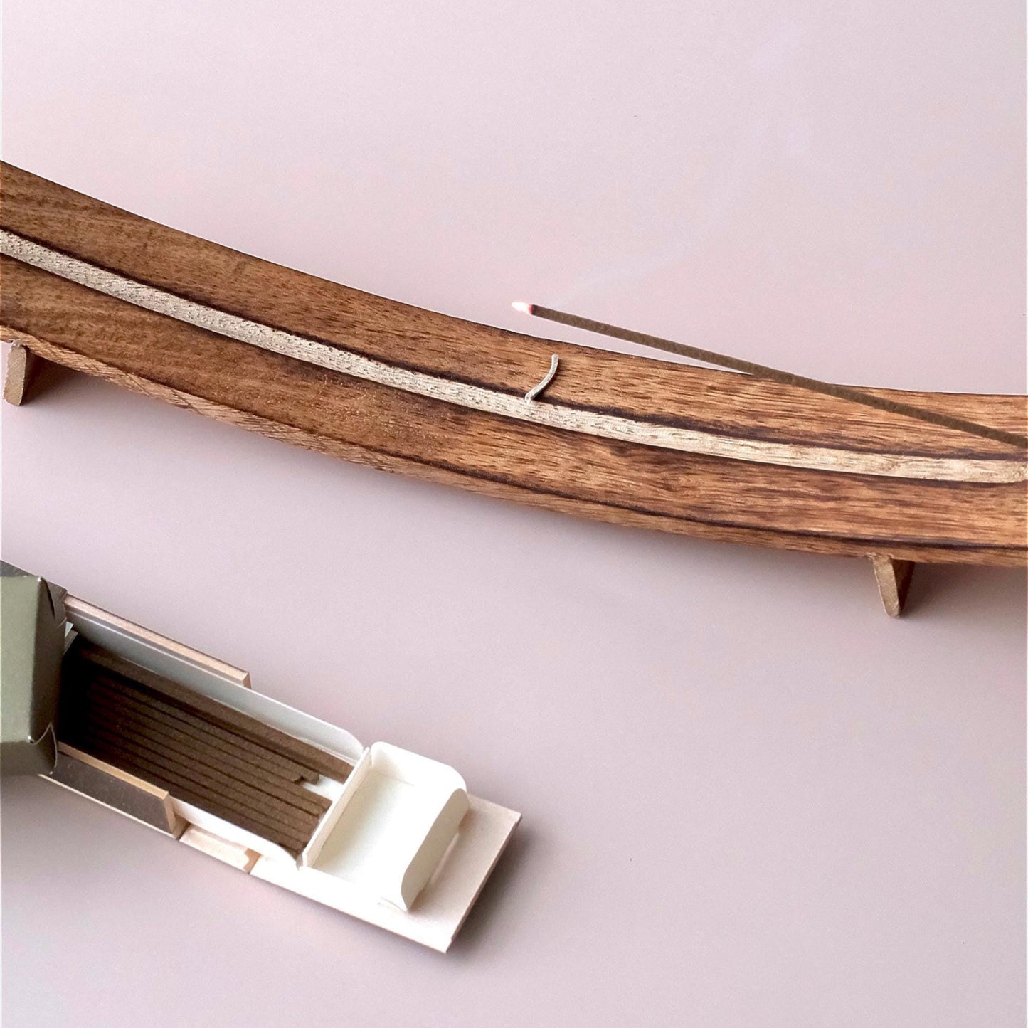 Wood Incense Holder - ZenwareCrafts