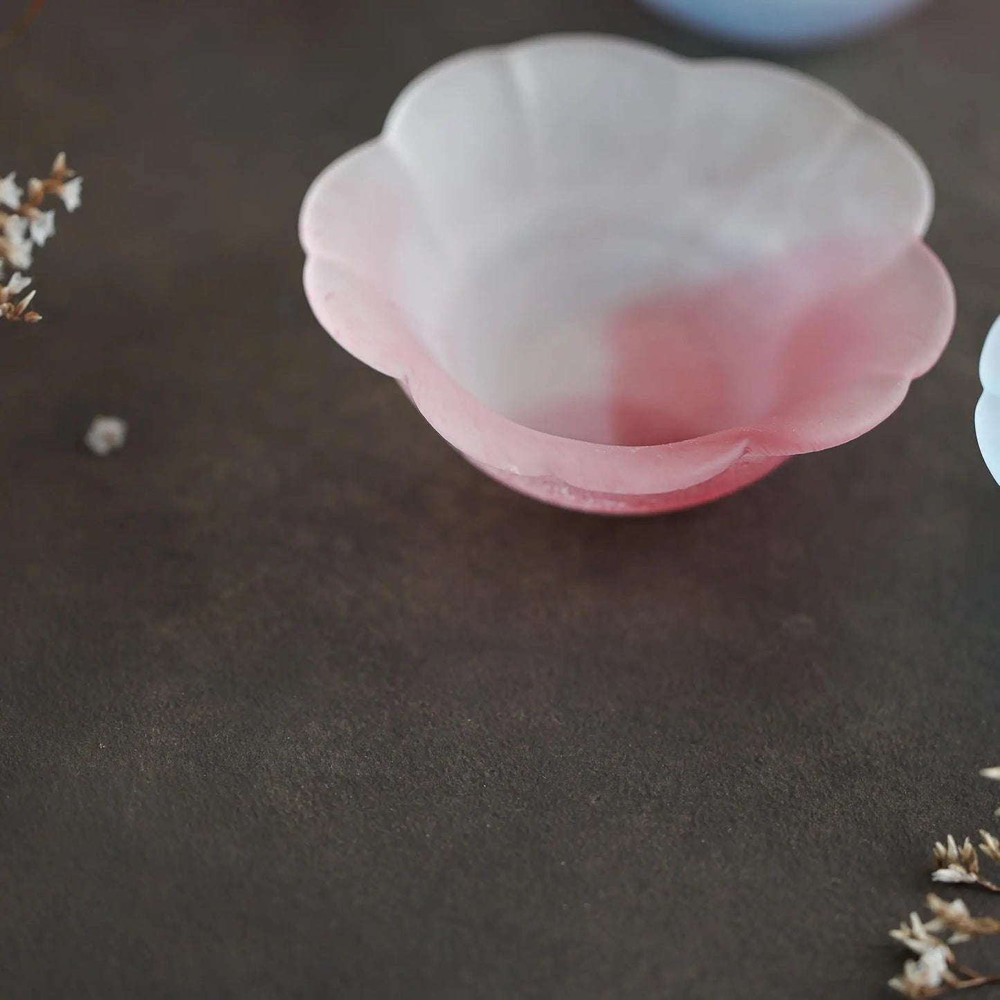 Sakura Sake Glass/Side Dish Collection - Multi Color Cherry Blossom - ZenwareCrafts
