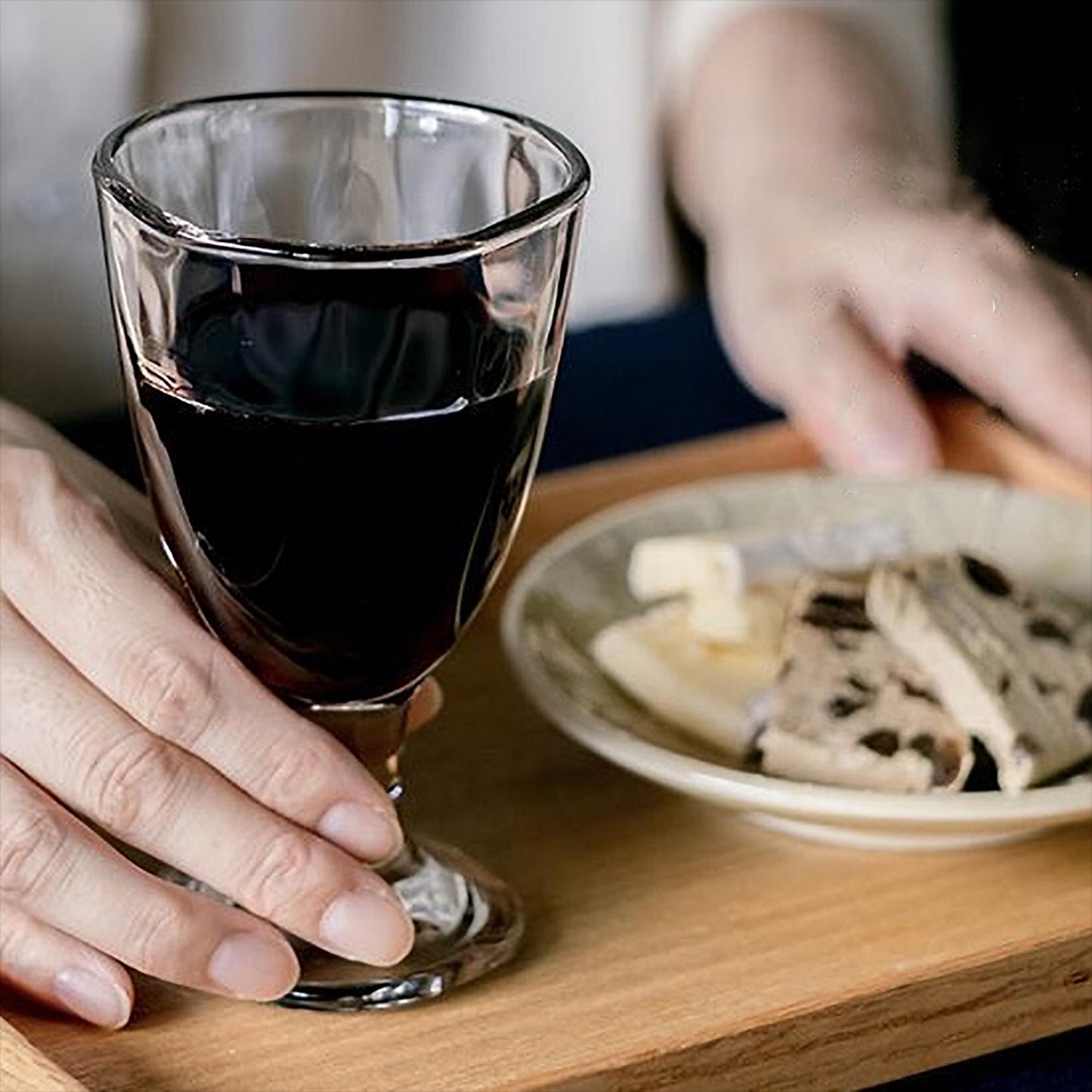 Aderia Handmade Wine Glass - ZenwareCrafts