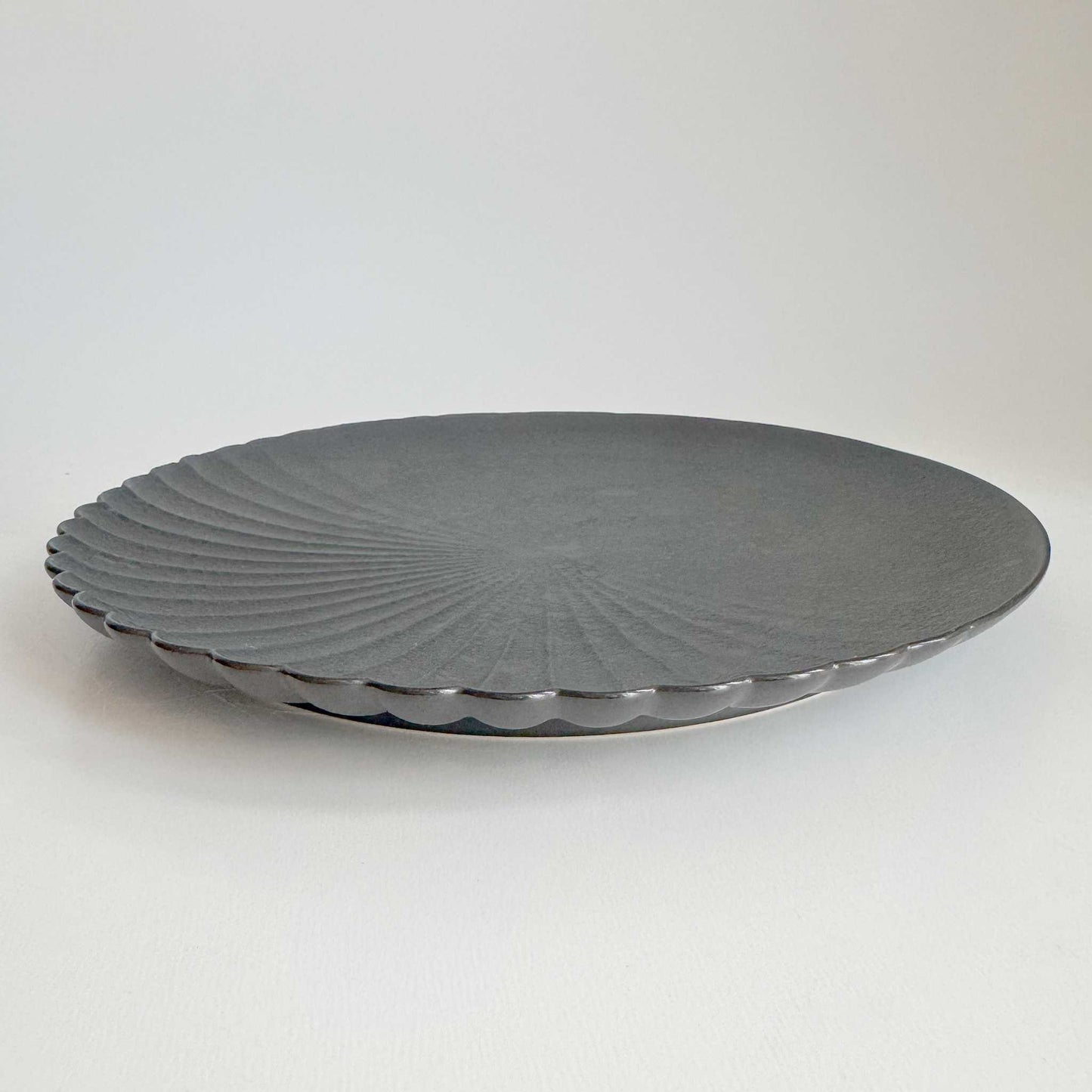 Ocean Bubble Handmade Plate Set - Black - ZenwareCrafts