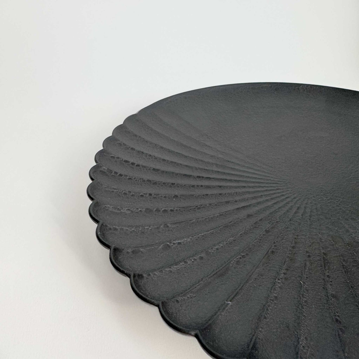 Ocean Bubble Handmade Plate Set - Black - ZenwareCrafts