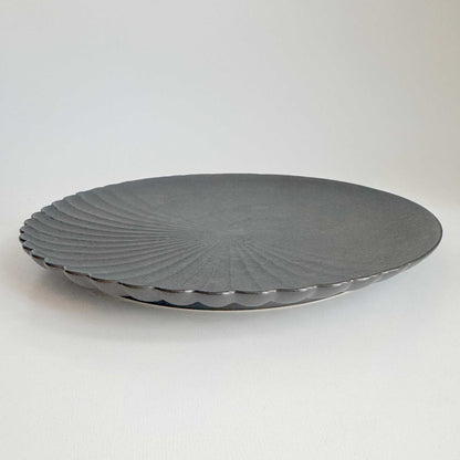 Ocean Bubble Handmade Plate Set - Black - ZenwareCrafts