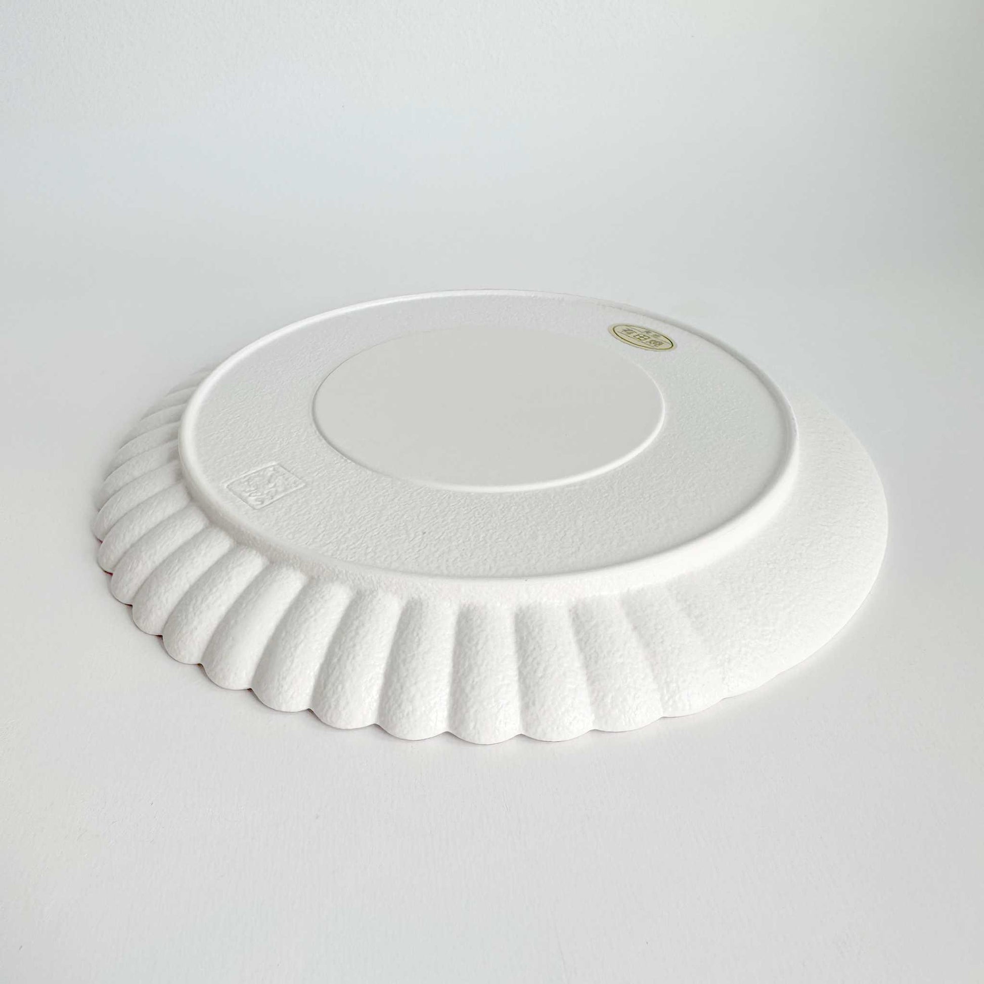 Ocean Bubble Handmade Plate - Large 9.0 in Purple - ZenwareCrafts