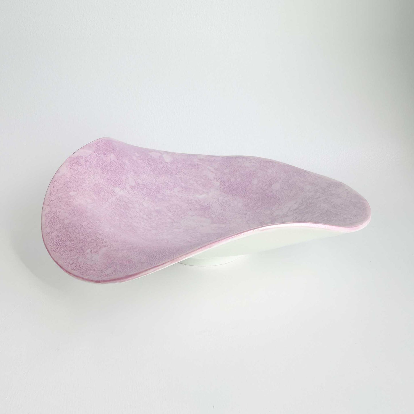 Ocean Bubble Handmade Curvy Bowl - Purple - ZenwareCrafts