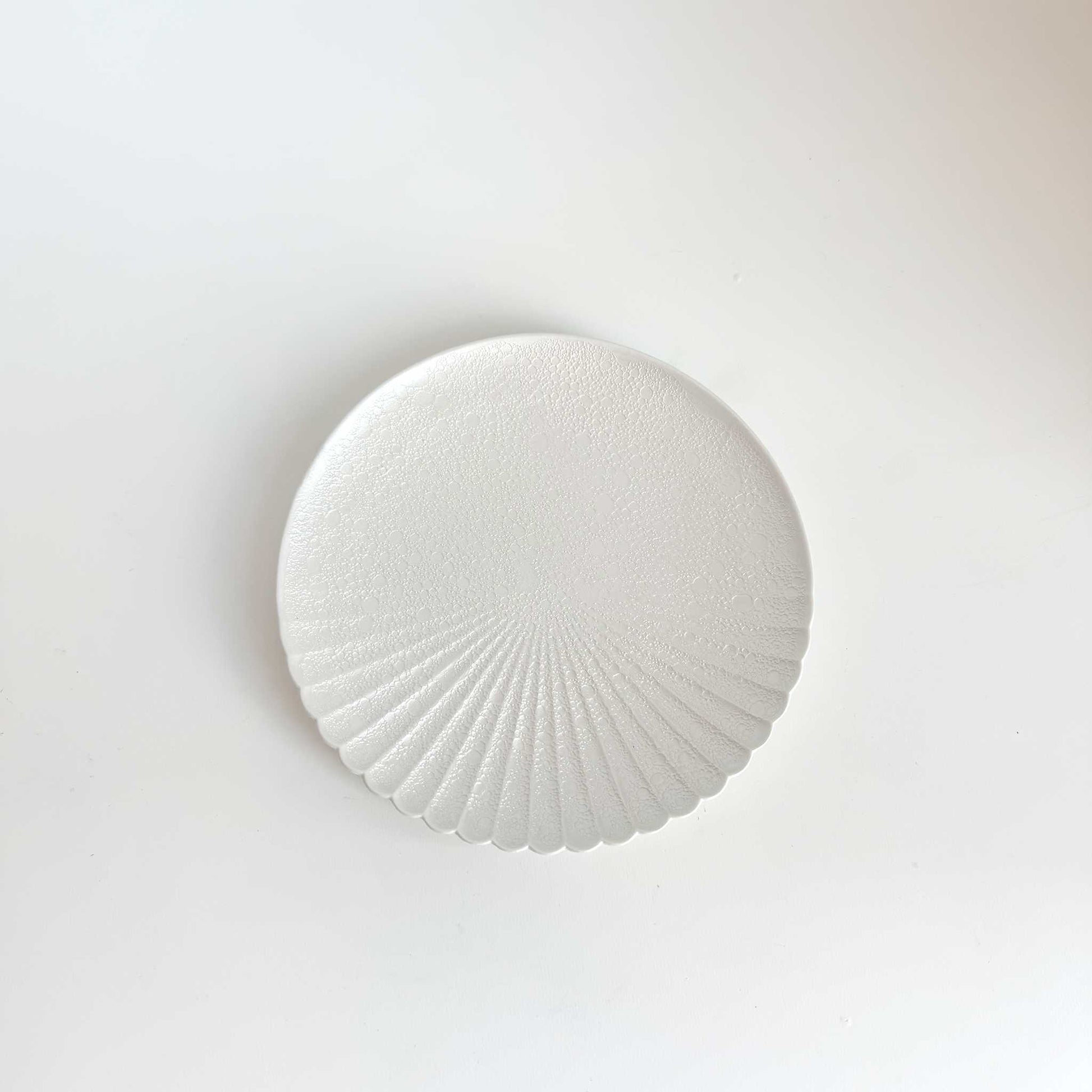 Ocean Bubble Handmade Dinnerware Set - White - ZenwareCrafts