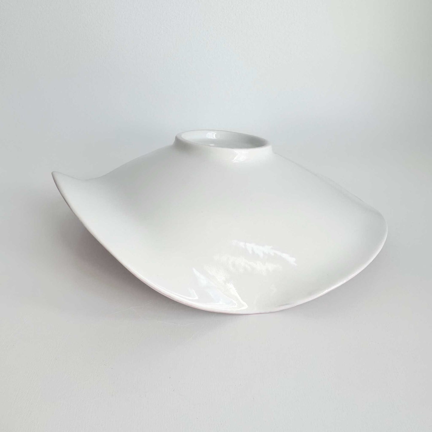 Ocean Bubble Handmade Curvy Bowl - Purple - ZenwareCrafts