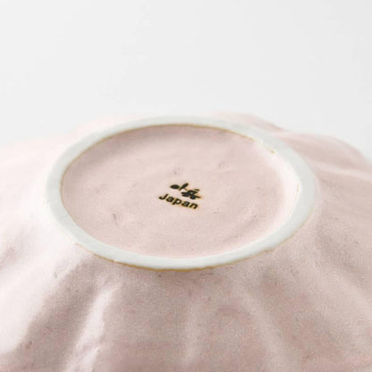 Kaneko Kohyo Rinka Handmade Plate - Pink - ZenwareCrafts