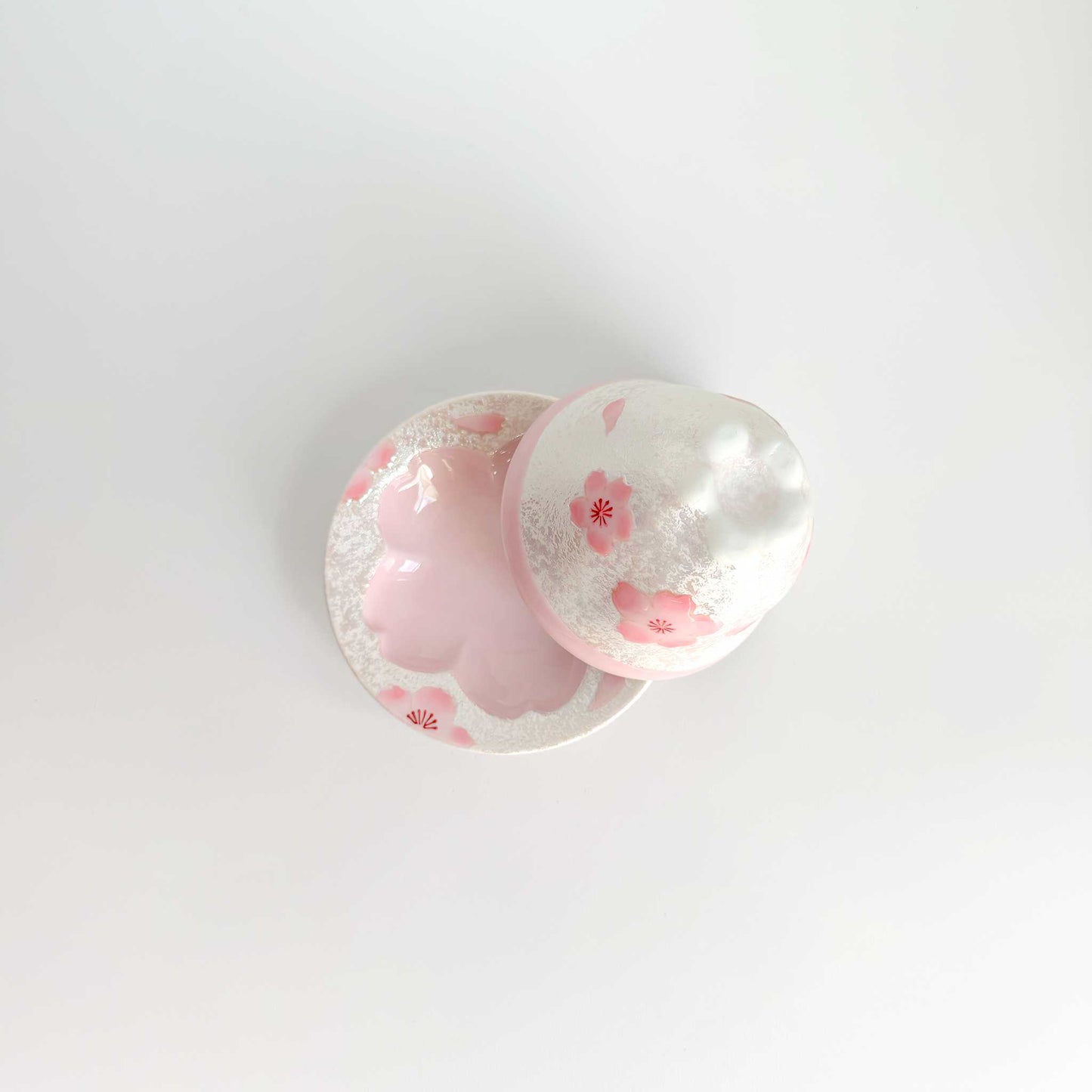 Cherry Blossom Handmade Tea Cup - ZenwareCrafts