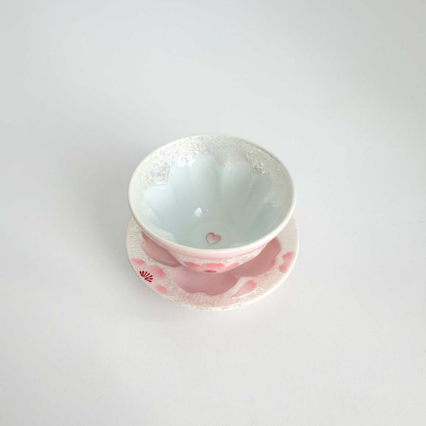 Cherry Blossom Handmade Tea Cup - ZenwareCrafts