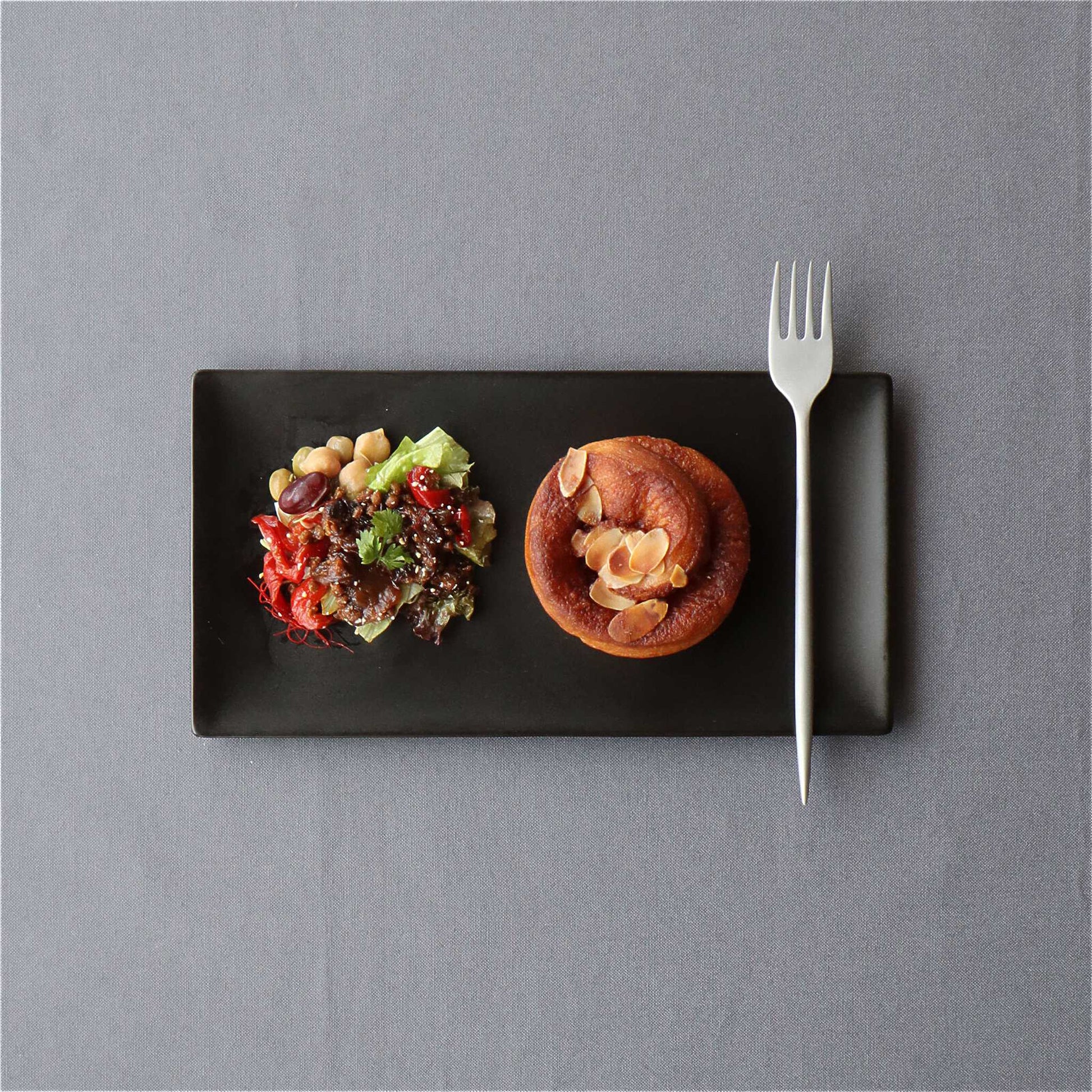 Matte Hasami Ware Handmade Rectangle Plate - ZenwareCrafts