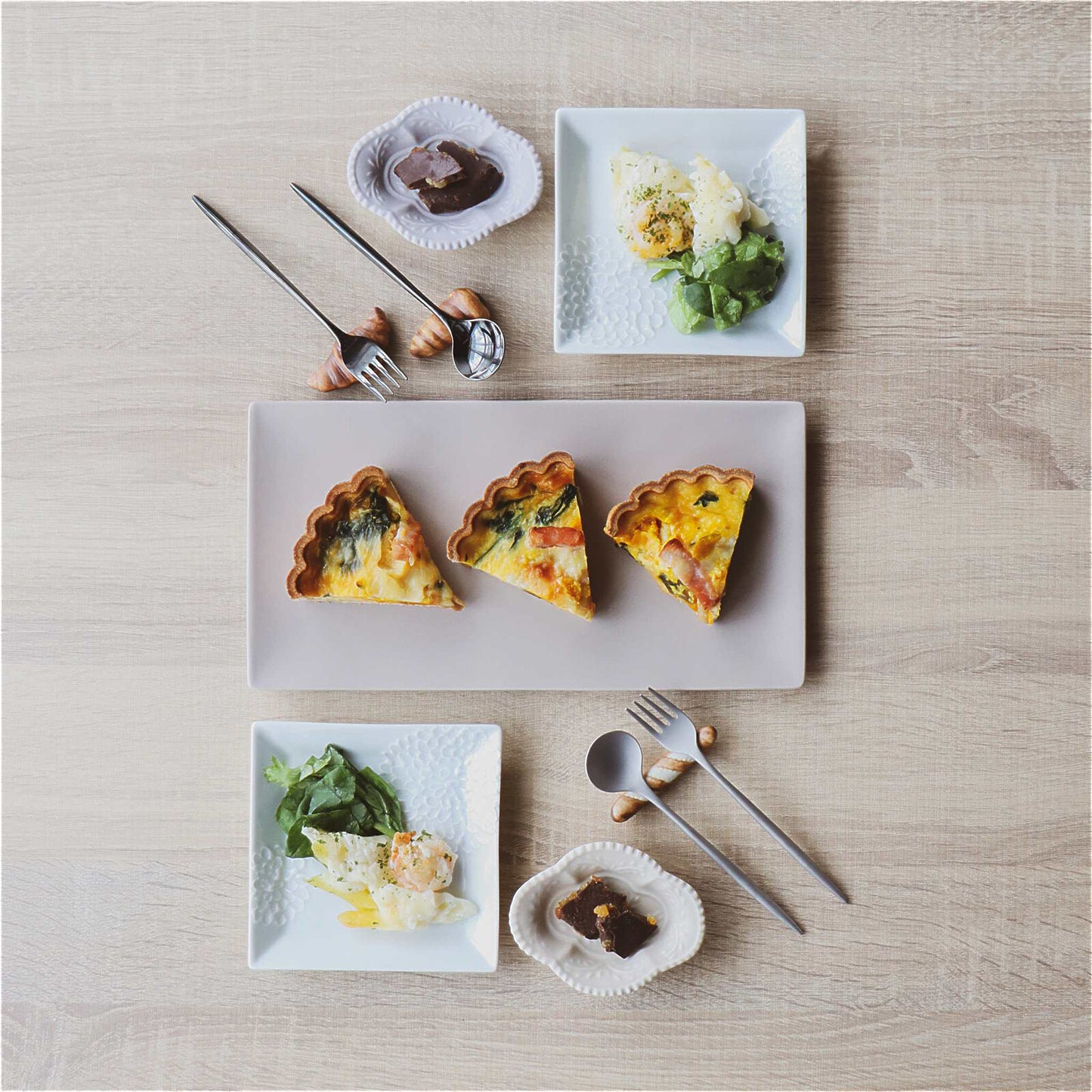 Matte Hasami Ware Handmade Rectangle Plate - ZenwareCrafts