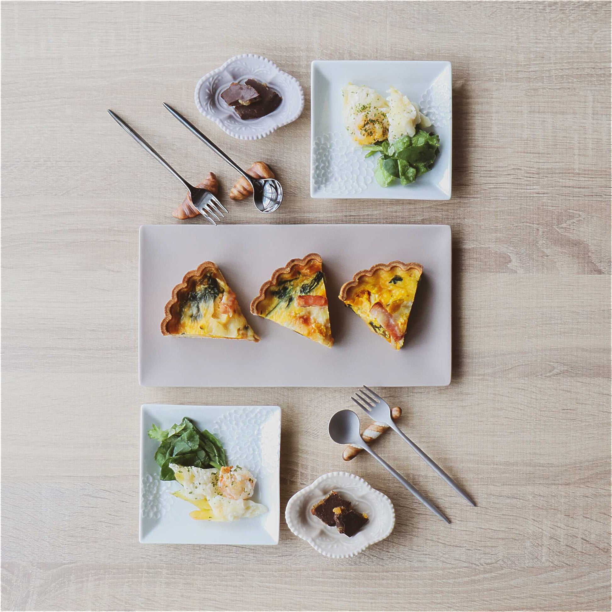 Matte Hasami Ware Handmade Rectangle Plate - ZenwareCrafts