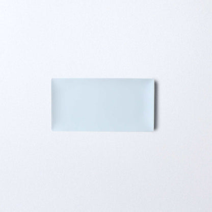Matte Hasami Ware Handmade Rectangle Plate - ZenwareCrafts