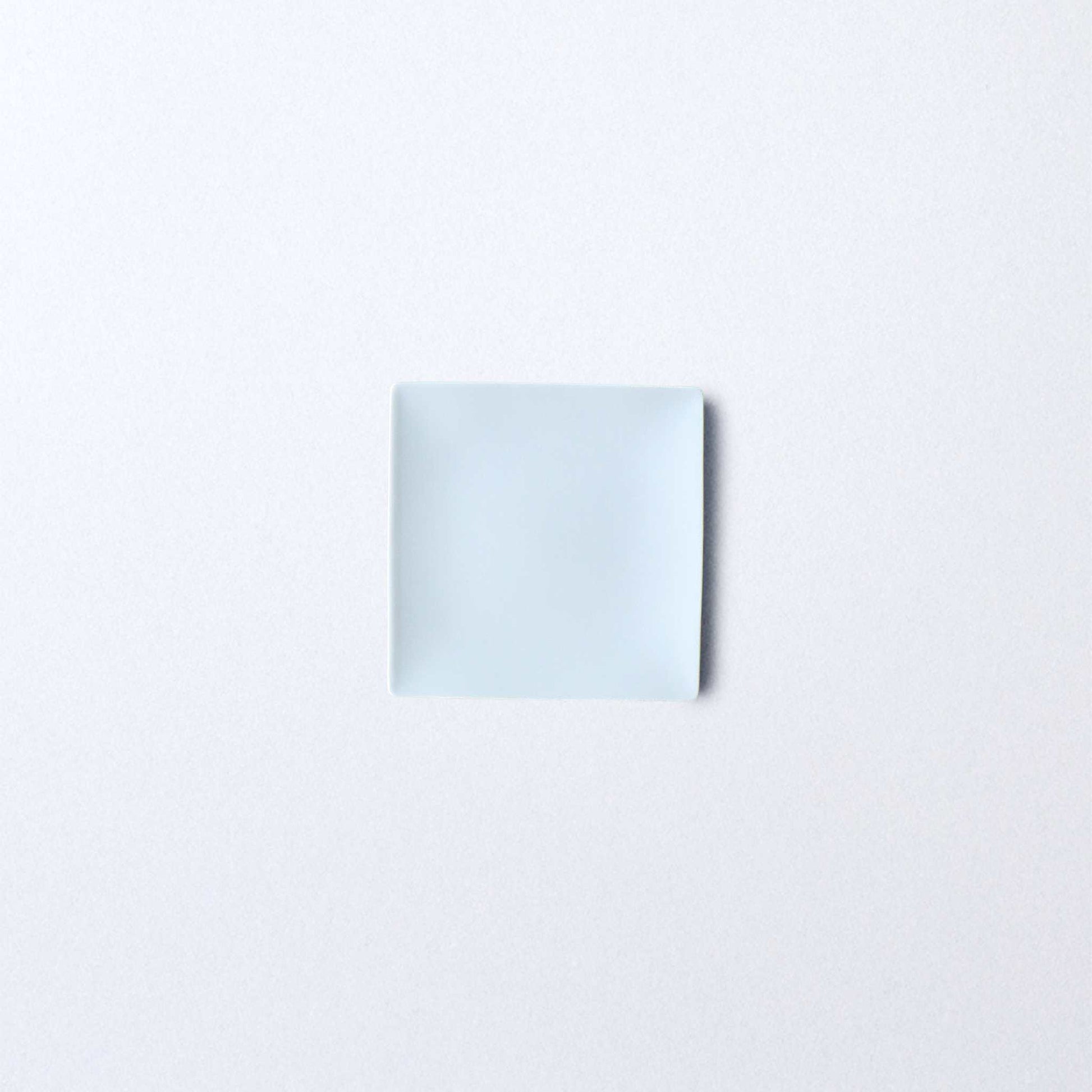 Matte Hasami Ware Handmade Square Plate - ZenwareCrafts
