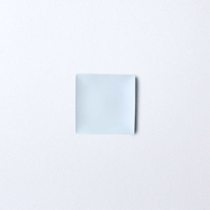 Matte Hasami Ware Handmade Square Plate - ZenwareCrafts