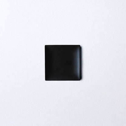 Matte Hasami Ware Handmade Square Plate - ZenwareCrafts
