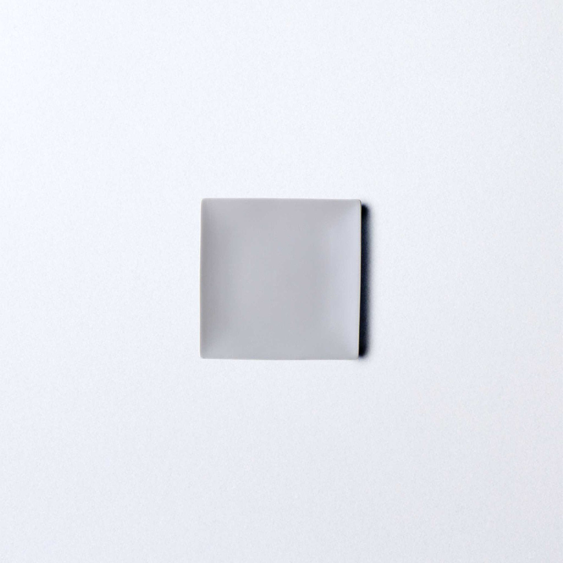 Matte Hasami Ware Handmade Square Plate - ZenwareCrafts
