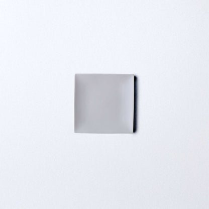 Matte Hasami Ware Handmade Square Plate - ZenwareCrafts