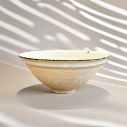 Kohiki Handmade Flared-Rim Bowl by Takashi Sogo - [Limited Qty] - ZenwareCrafts