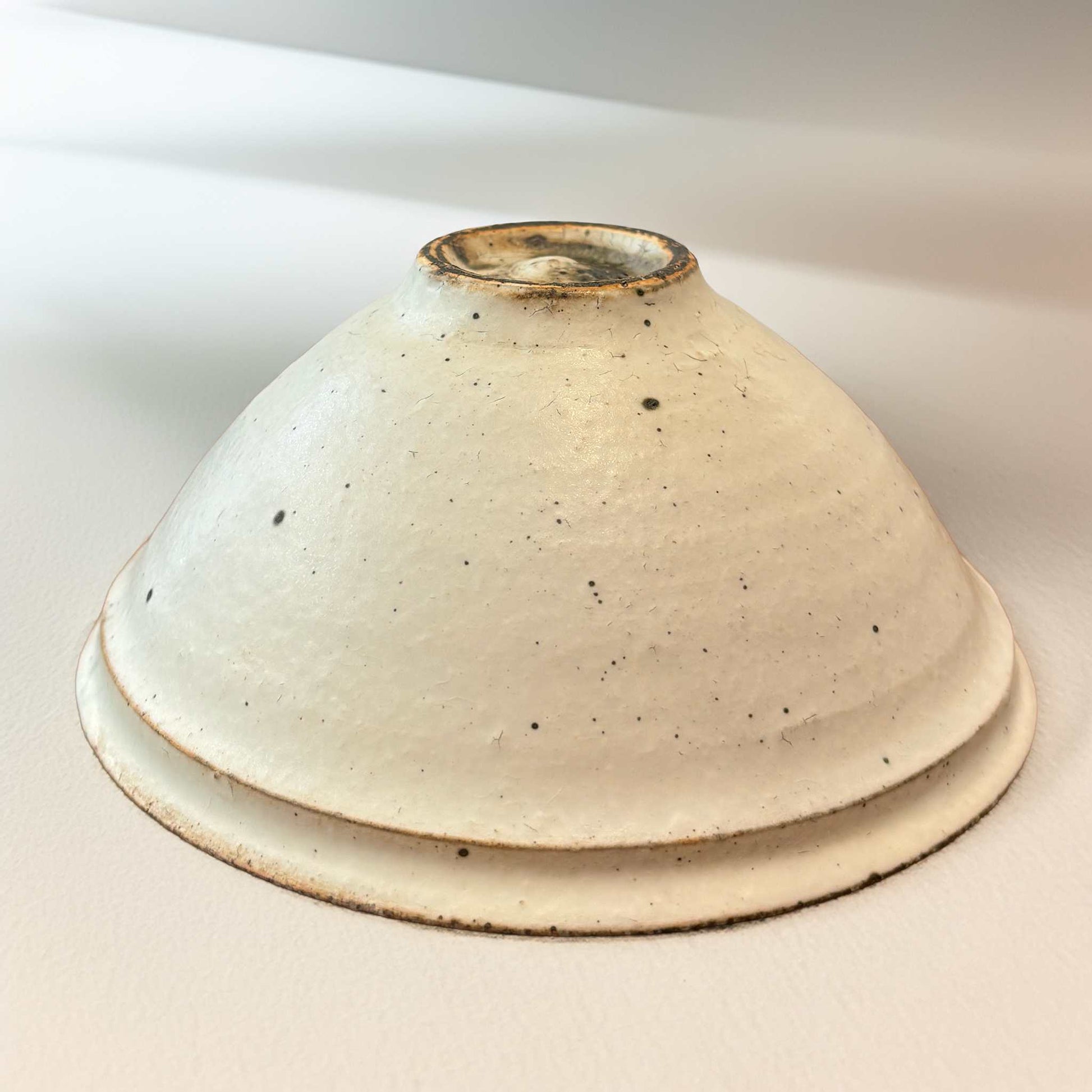 Kohiki Handmade Flared-Rim Bowl by Takashi Sogo - [Limited Qty] - ZenwareCrafts