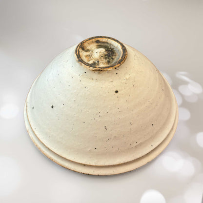 Kohiki Handmade Flared-Rim Bowl by Takashi Sogo - [Limited Qty] - ZenwareCrafts
