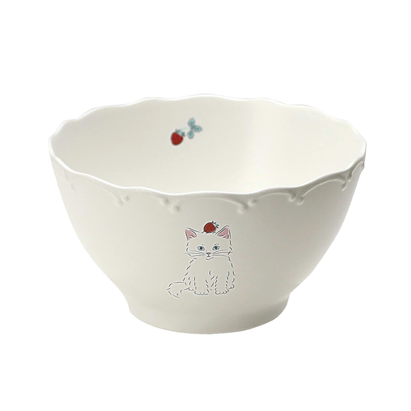 Trio Cat Eco-Friendly Recycled Clay Porcelain Bowl - ZenwareCrafts