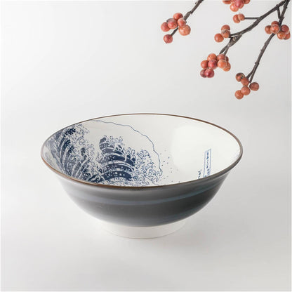 The Great Wave Mino Ware Porcelain Tableware Set - ZenwareCrafts