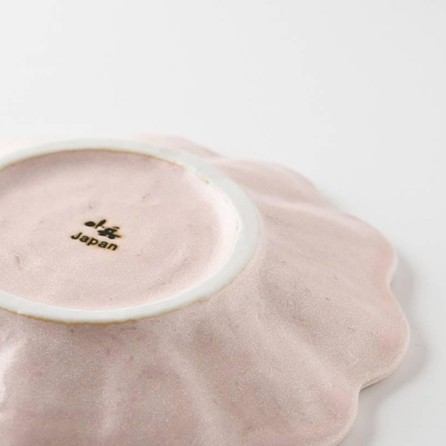 Kaneko Kohyo Rinka Handmade Plate Set - Pink - ZenwareCrafts