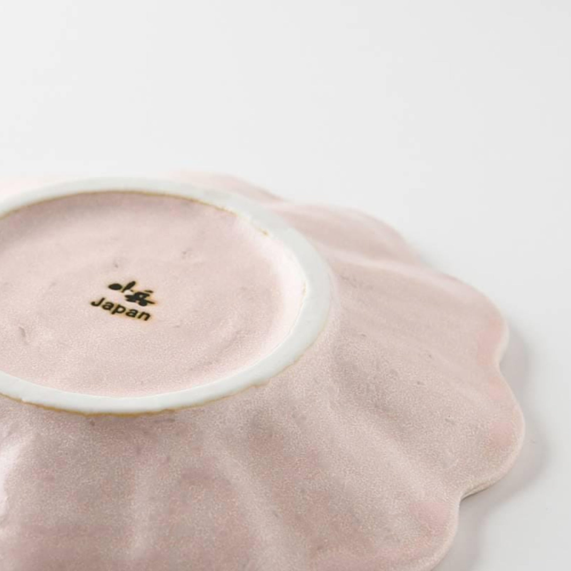 Kaneko Kohyo Rinka Handmade Plate Set - Pink - ZenwareCrafts