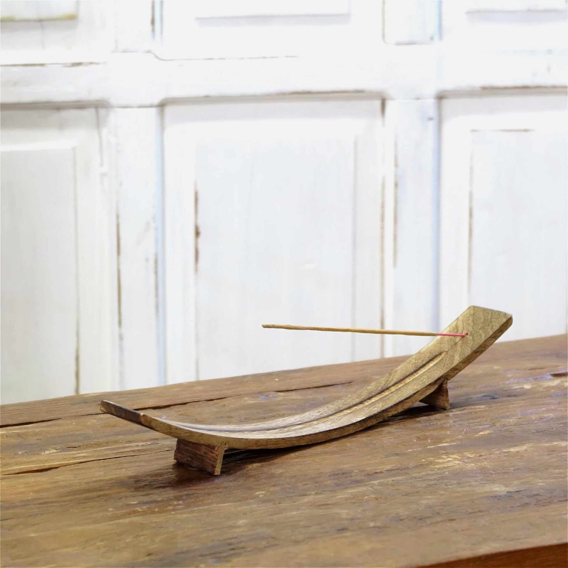 Wood Incense Holder - ZenwareCrafts