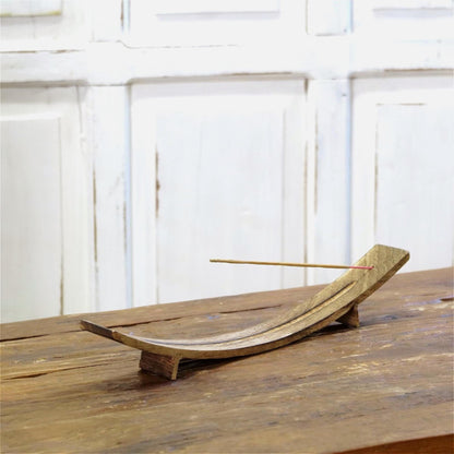 Wood Incense Holder - ZenwareCrafts