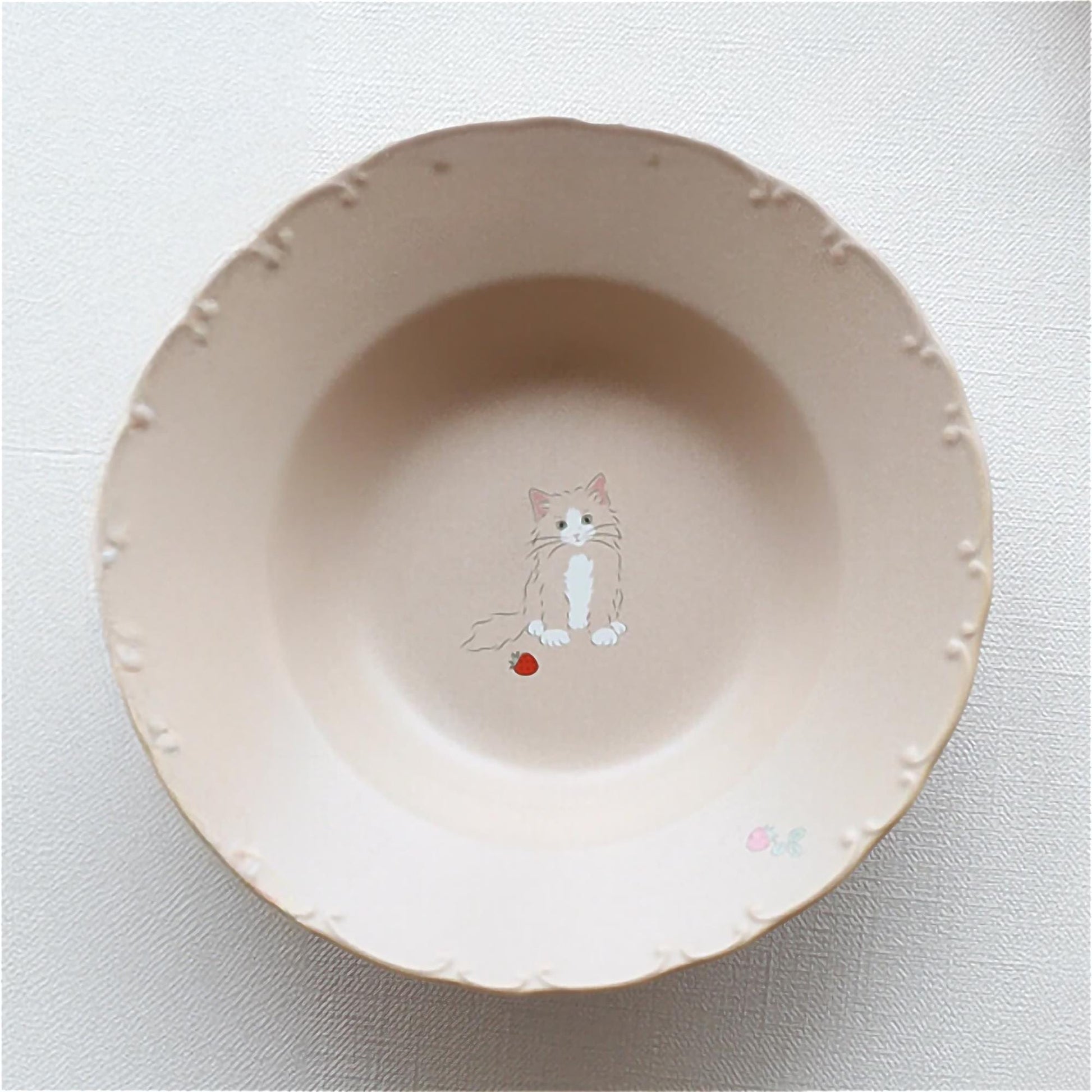 Trio Cat Eco-Friendly Recycled Clay Porcelain Pasta Plate - ZenwareCrafts