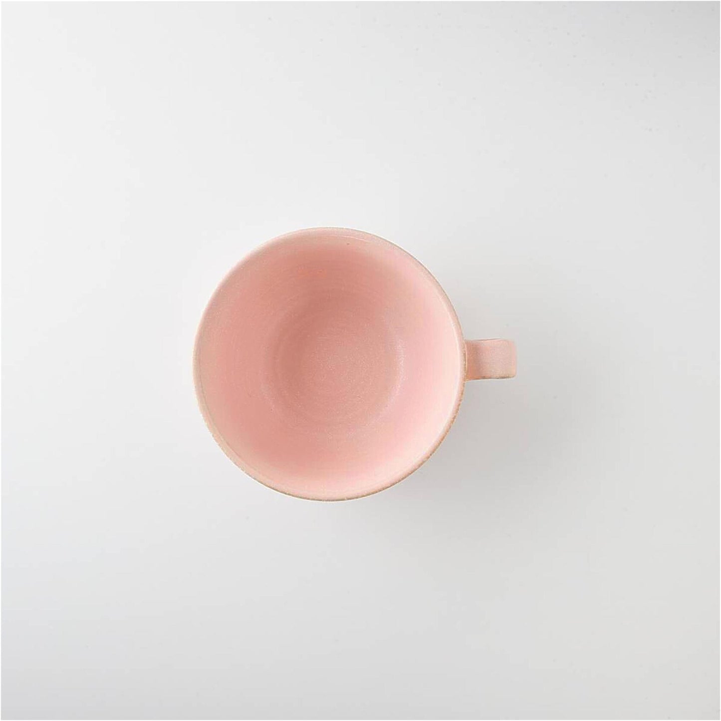 Kaneko Kohyo Rinka Handmade Soup Cup with Saucer - Pink - ZenwareCrafts