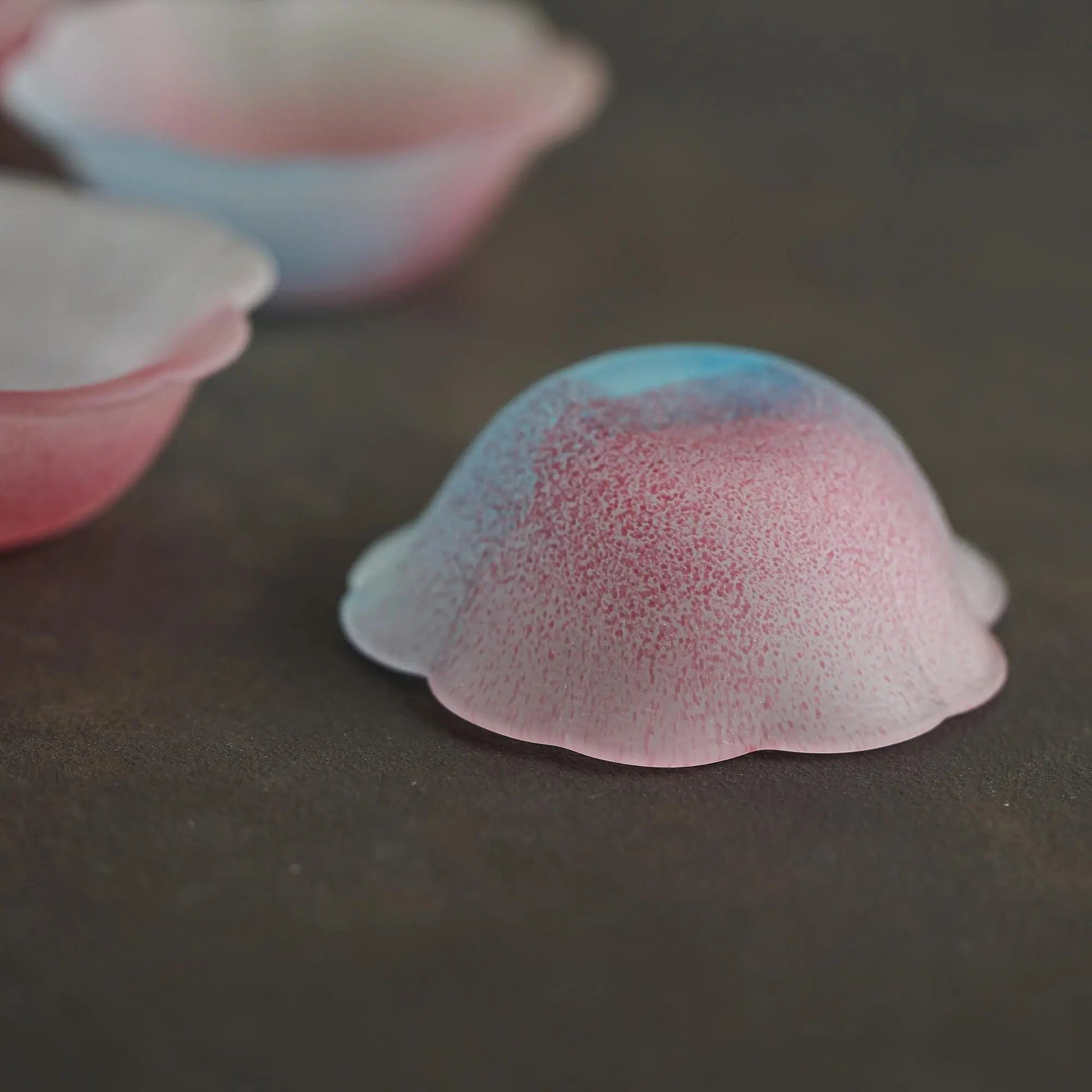 Sakura Sake Glass/Side Dish Collection - Multi Color Cherry Blossom - ZenwareCrafts