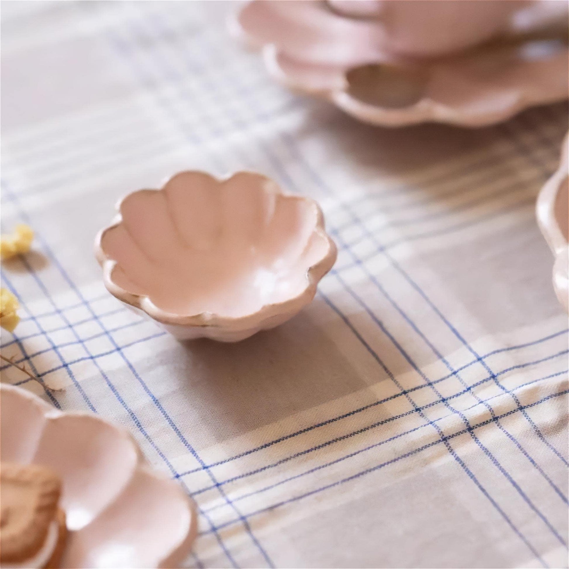 Kaneko Kohyo Rinka Handmade Bowl Set - Pink - ZenwareCrafts