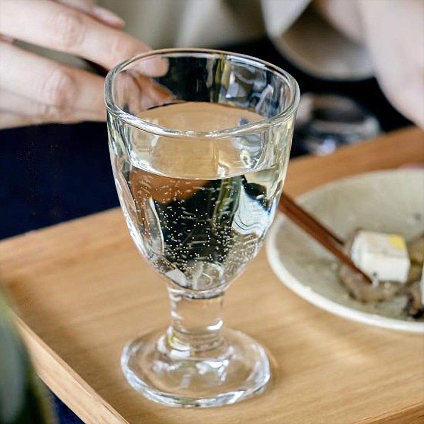 Aderia Handmade Wine Glass - ZenwareCrafts