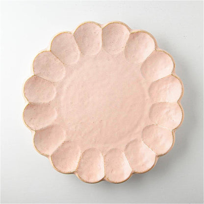 Kaneko Kohyo Rinka Handmade Plate - Pink - ZenwareCrafts