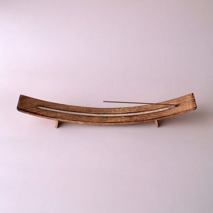 Wood Incense Holder - ZenwareCrafts